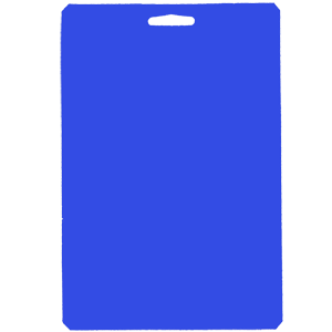 blue blister sealing cards